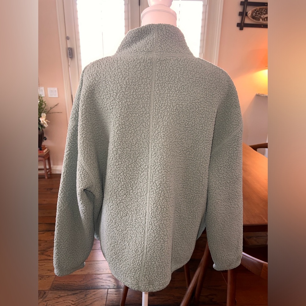 Nike Green Fleece Sweatshirt - Picture 4 of 6
